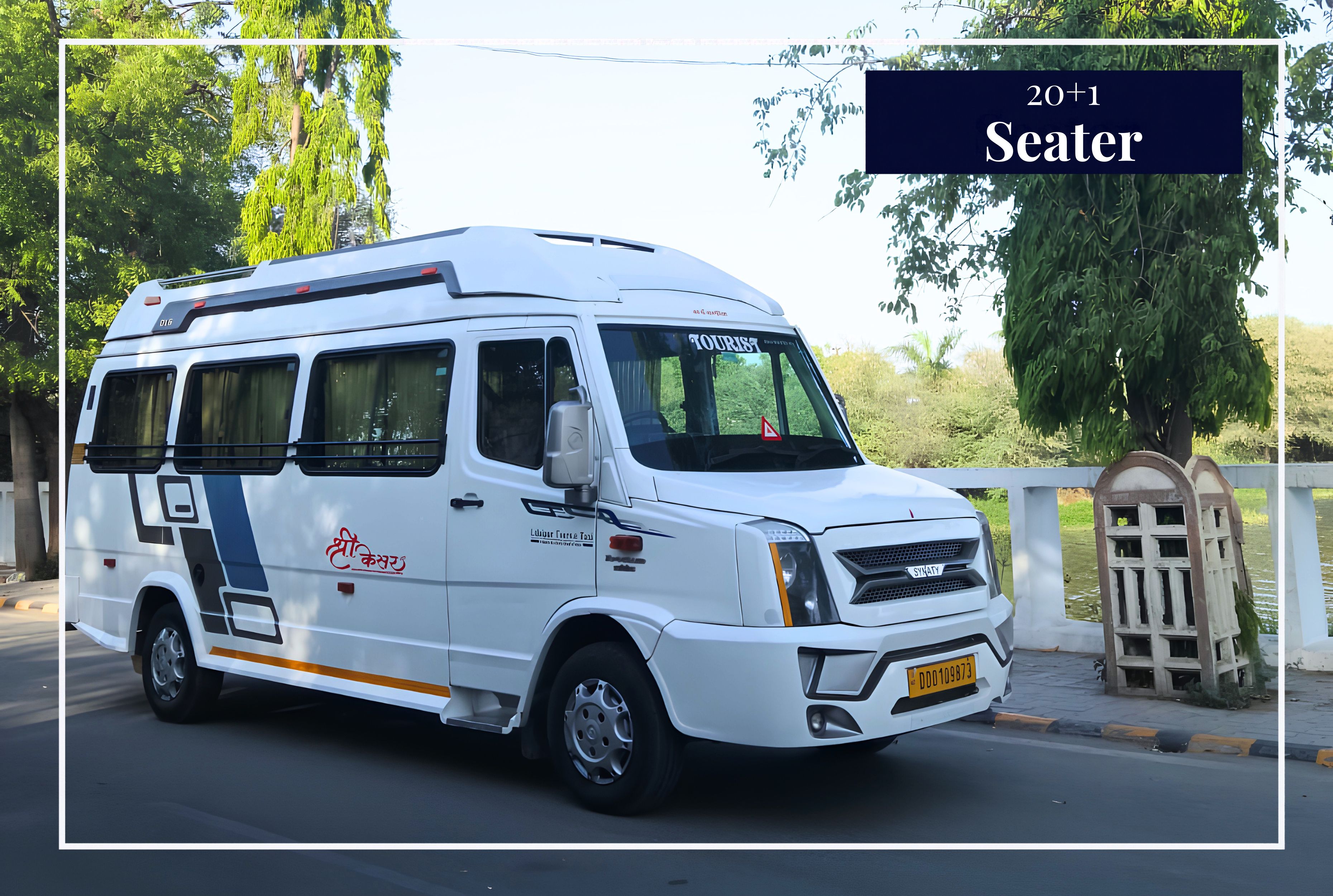 17+1 Seater Tempo Traveller